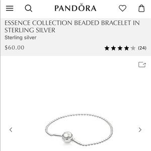 Pandora Essence Collection Beaded Bracelet- NEW